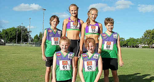 From left, Hugh Cameron, Erica Tillman, Sarah Harre, Megan Tillman, Elizabeth Harre and Kyle McIlveen are all smiles ahead of this weekend’s competition. Absent: Chloe Hackett and Sarah Donnelly. From left, Hugh Cameron, Erica Tillman, Sarah Harre, Megan Tillman, Elizabeth Harre and Kyle McIlveen are all smiles ahead of this weekend’s competition. Absent: Chloe Hackett and Sarah Donnelly.